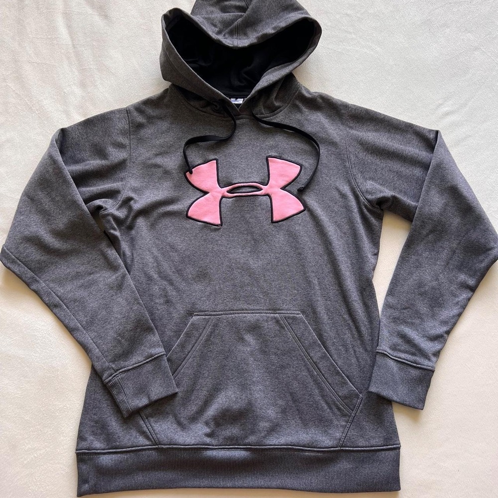 Under Armour Pink Logo Athletic Athlete Sportswear basketball softball soccer